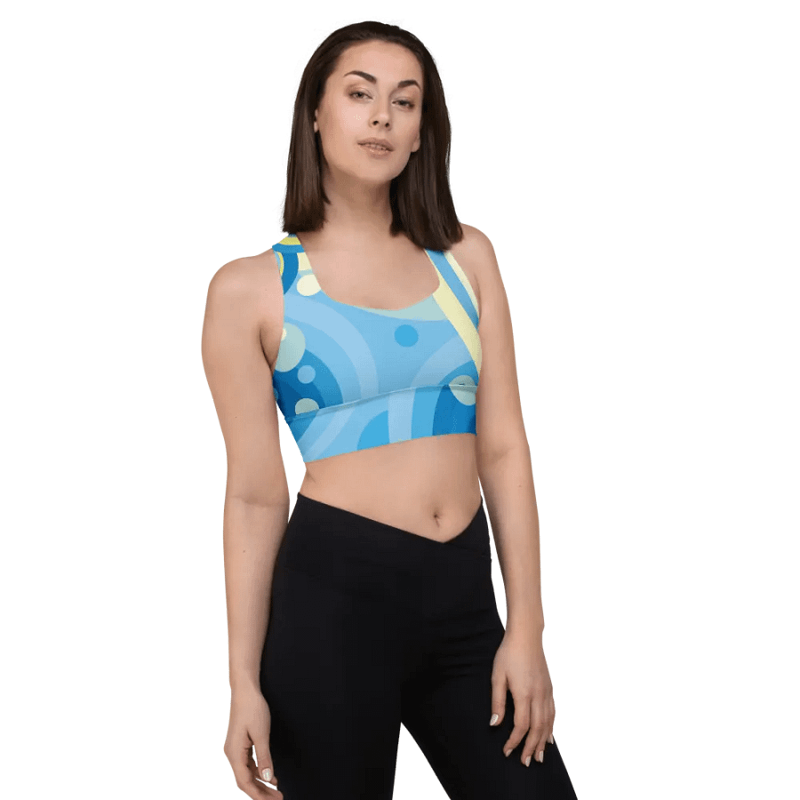 Ripple Effect All-Over Sports Bra product image (4)