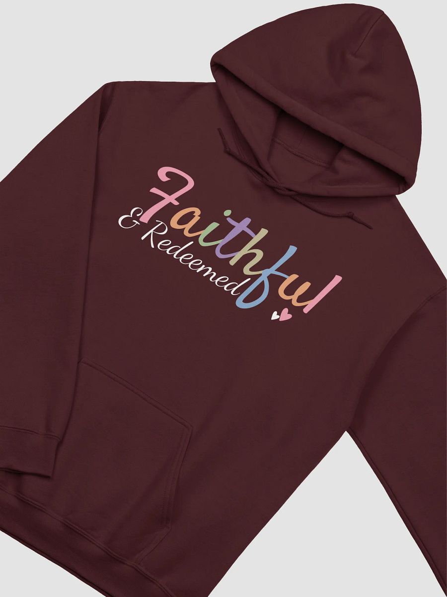 Faithful & Redeemed Gradient Gildan Hoodie product image (4)