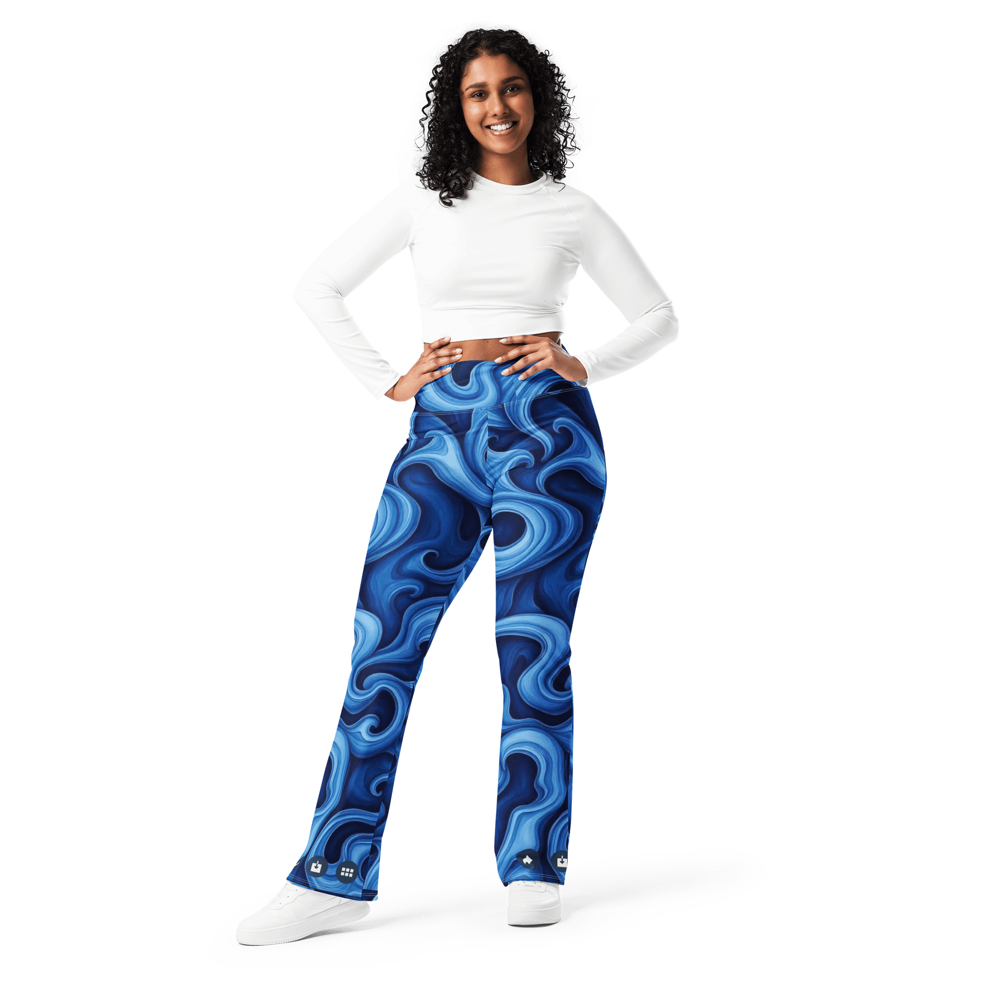 Eco-Chic Flare Leggings product image (3)