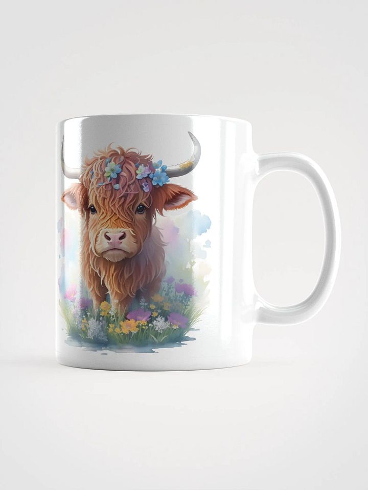 Whimsical Highland Cow Mug product image (1)