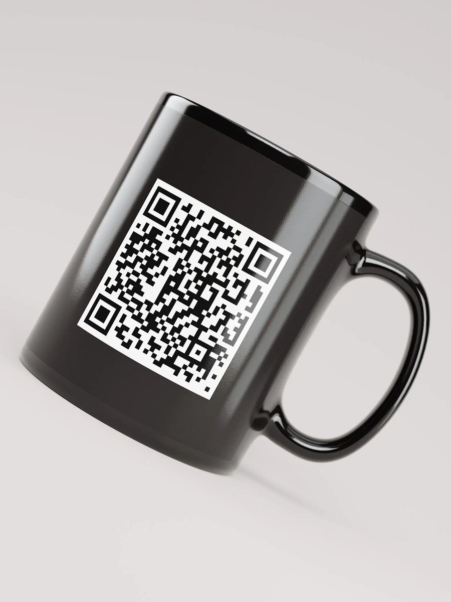 Black coffee mug product image (2)