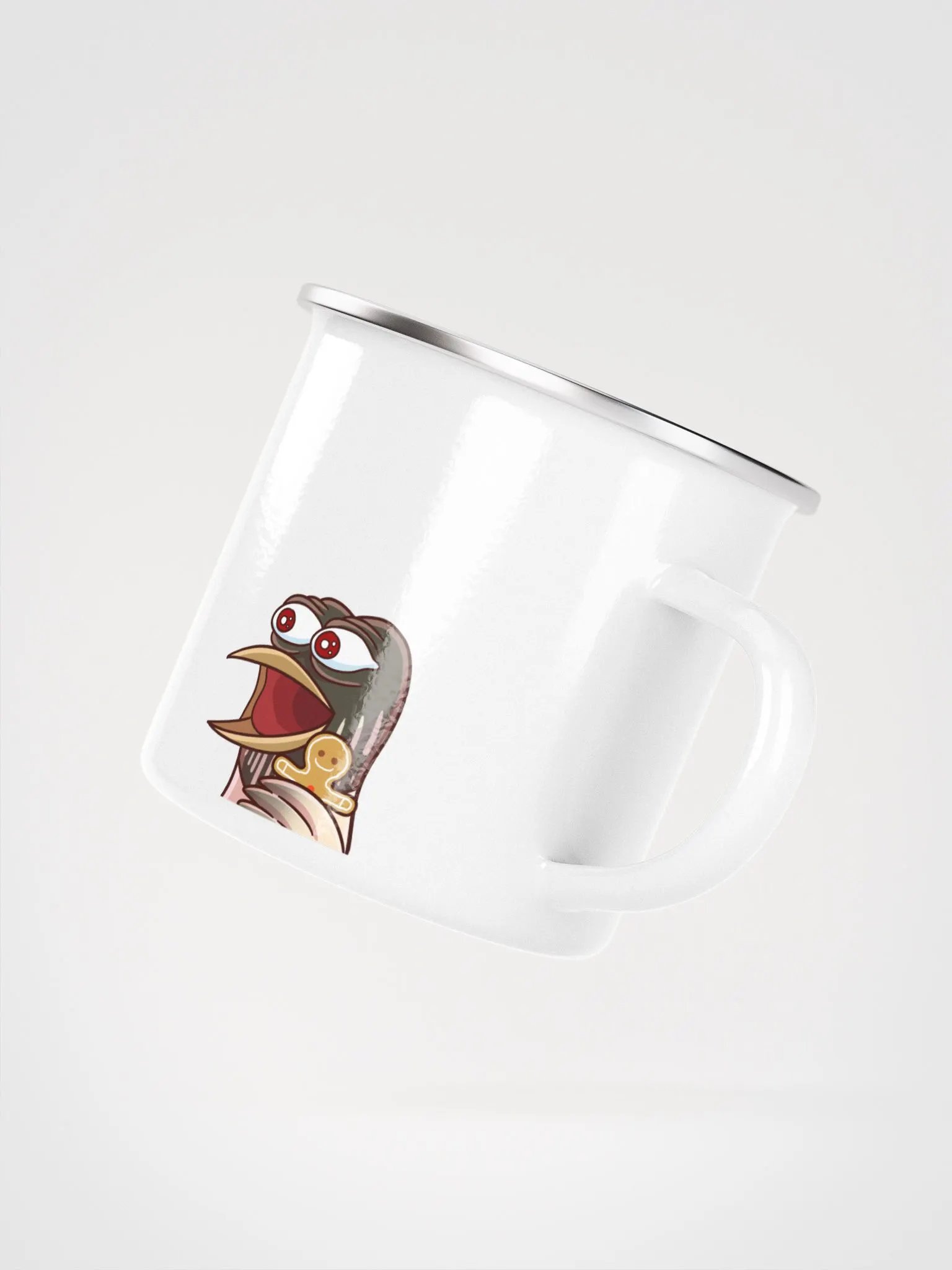 Enamel Holiday Struggle Mug product image (4)