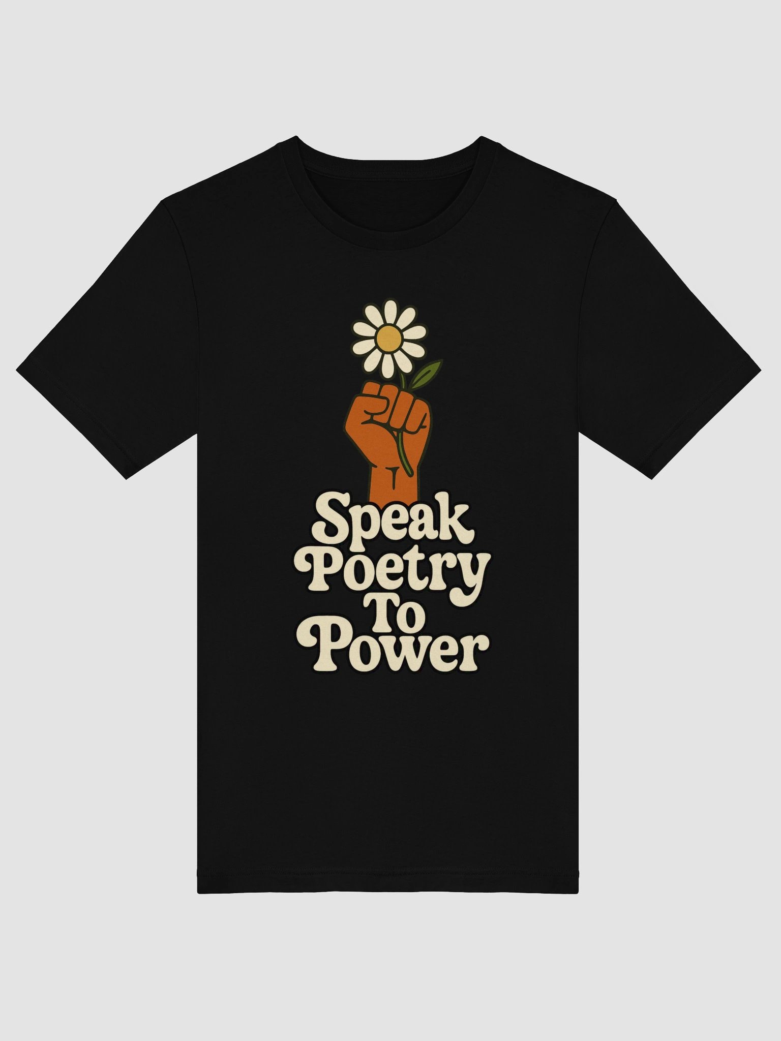 Speak Poetry To Power (Fist) Tee product image (5)