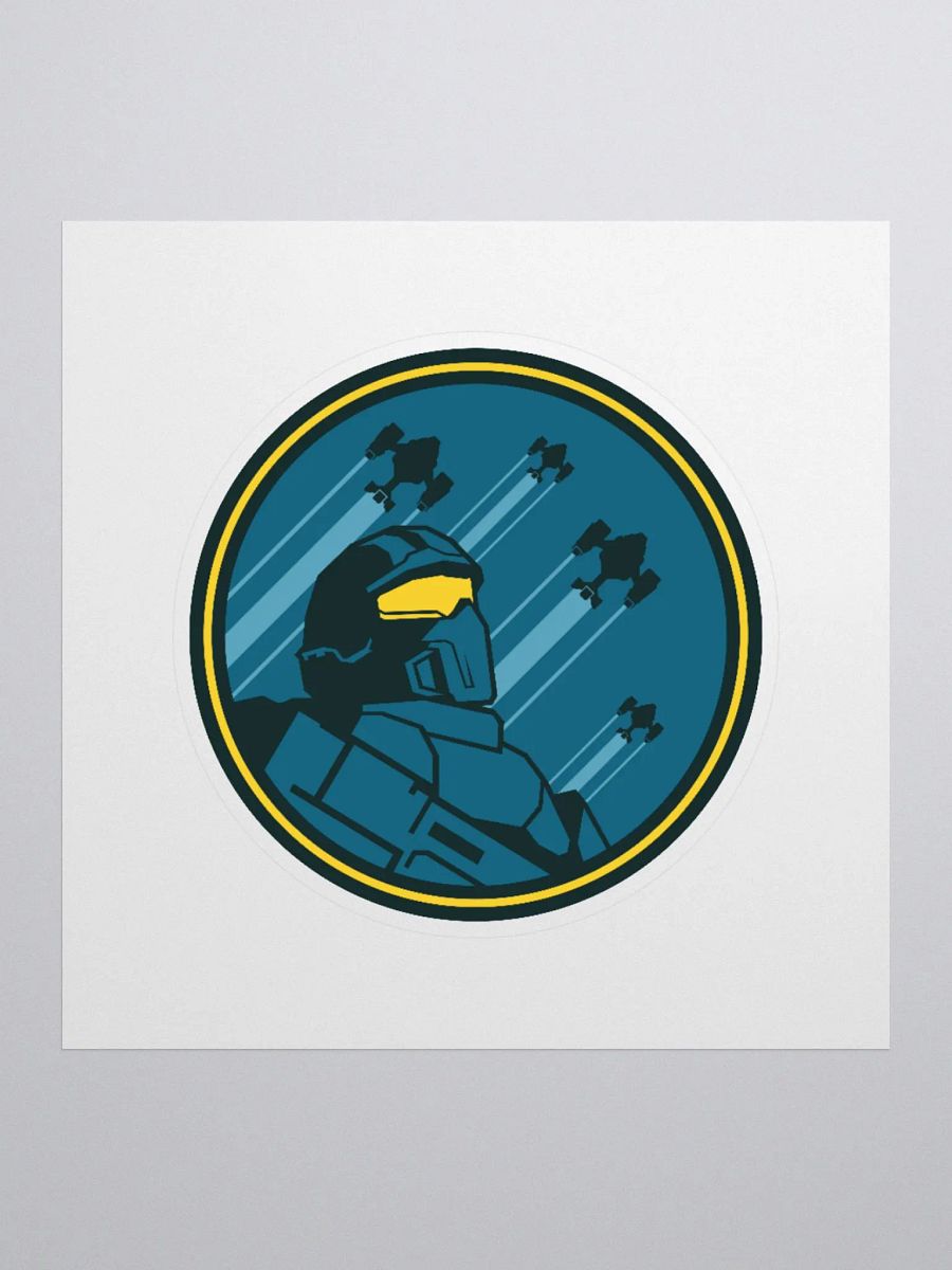 For The Glory of Super Earth Sticker product image (3)