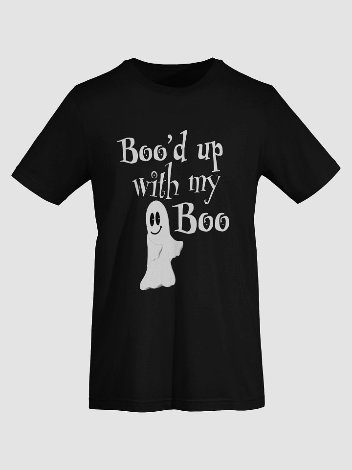 Boo'd Up With My Boo – Cute Ghost Halloween T‑Shirt product image (1)