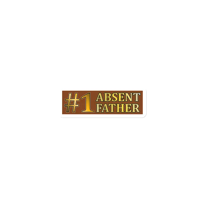 #1 Absent Father Magnet product image (1)