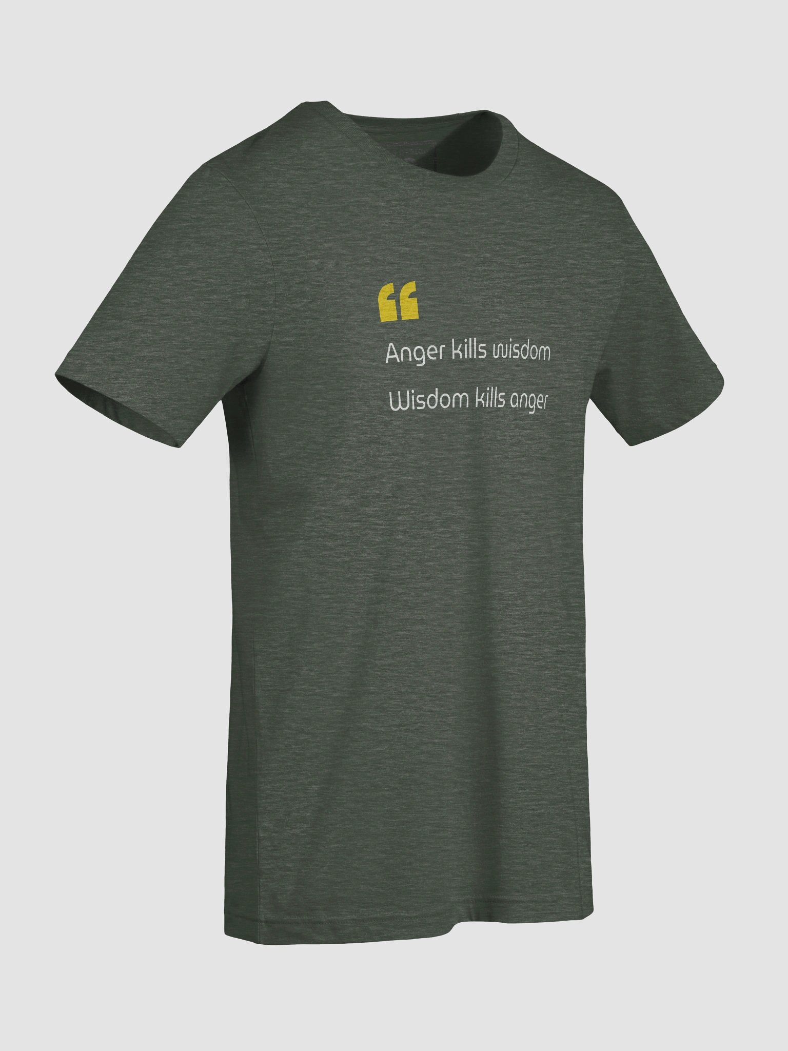 Anger Kills Wisdom — Calm Is Power - T-Shirt product image (90)