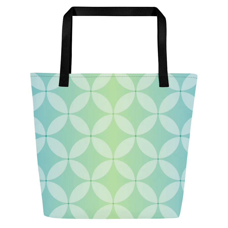 Harmony Circle Polyester Tote Bag product image (1)