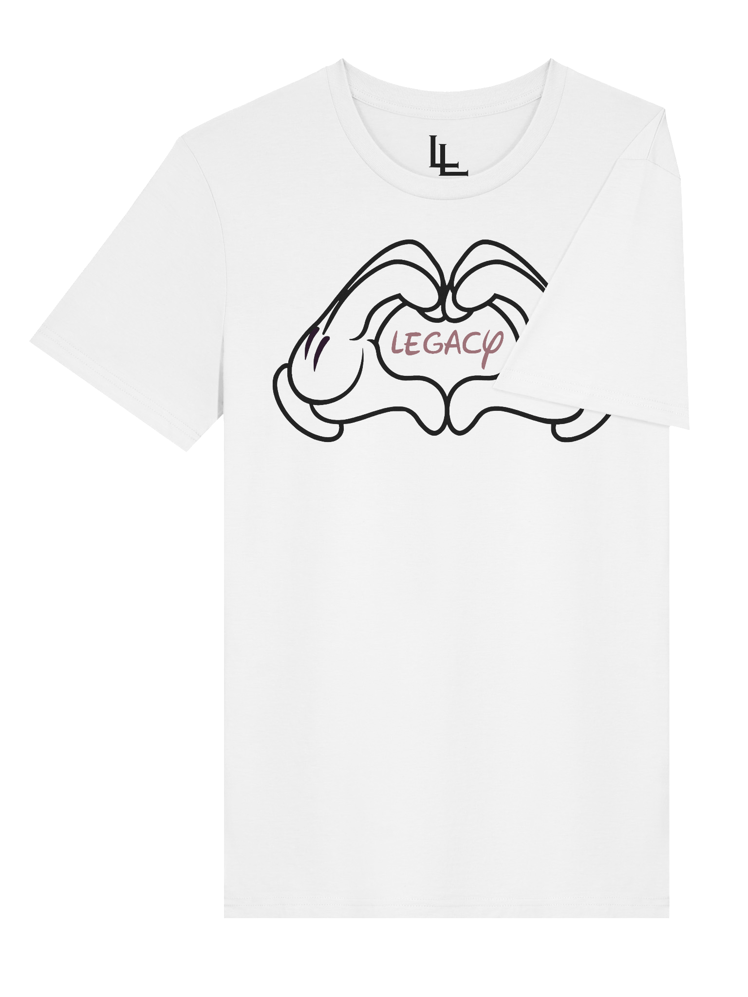 White | Legacy Heart | Tee product image (4)