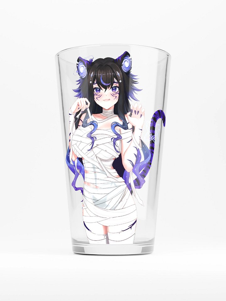 SFW Mummy Moona no Background | Shaker Pint Glass product image (1)