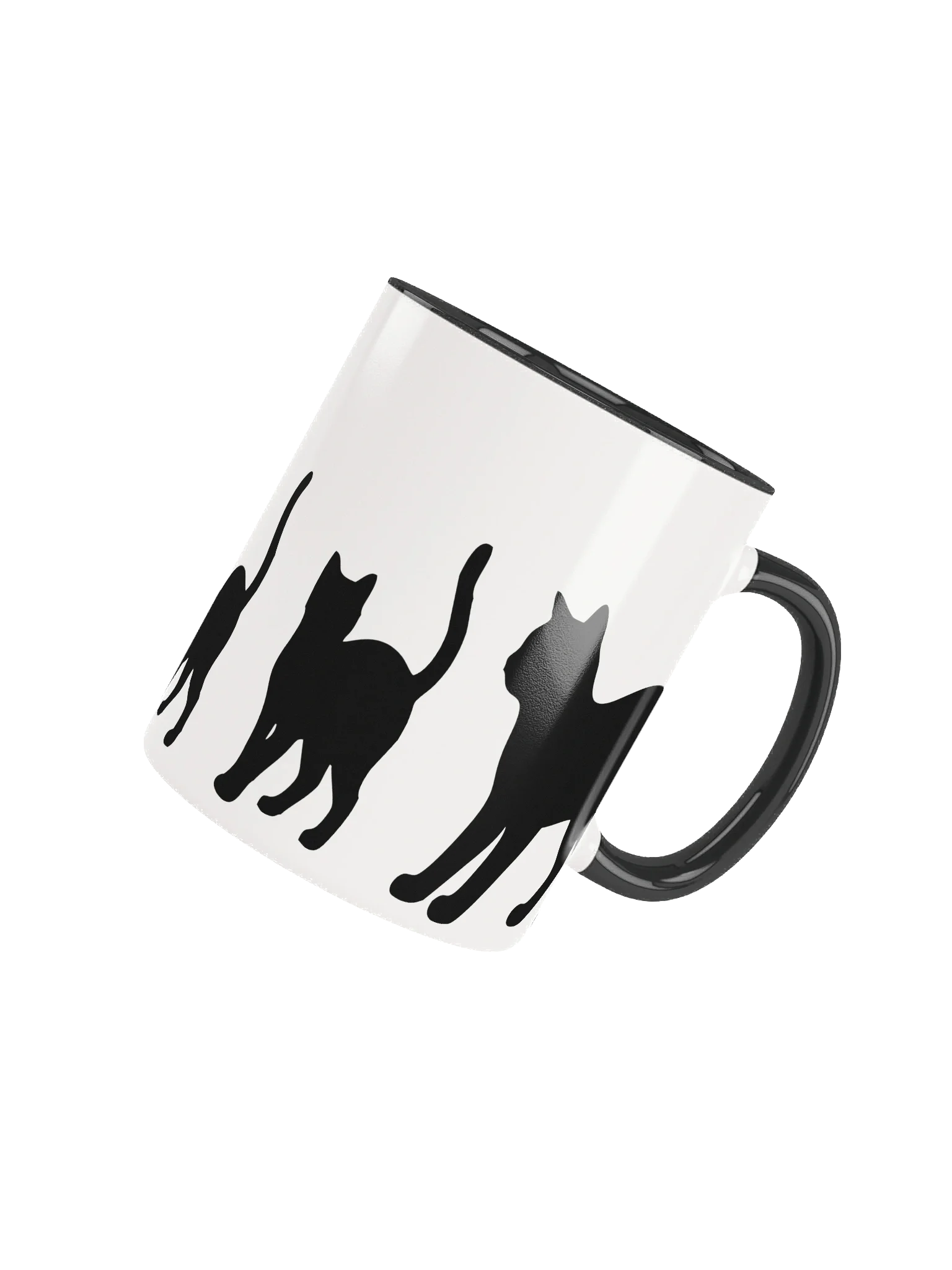 Pawsitive Progression: A Growing Tale of Feline Grace Ceramic Mug product image (7)