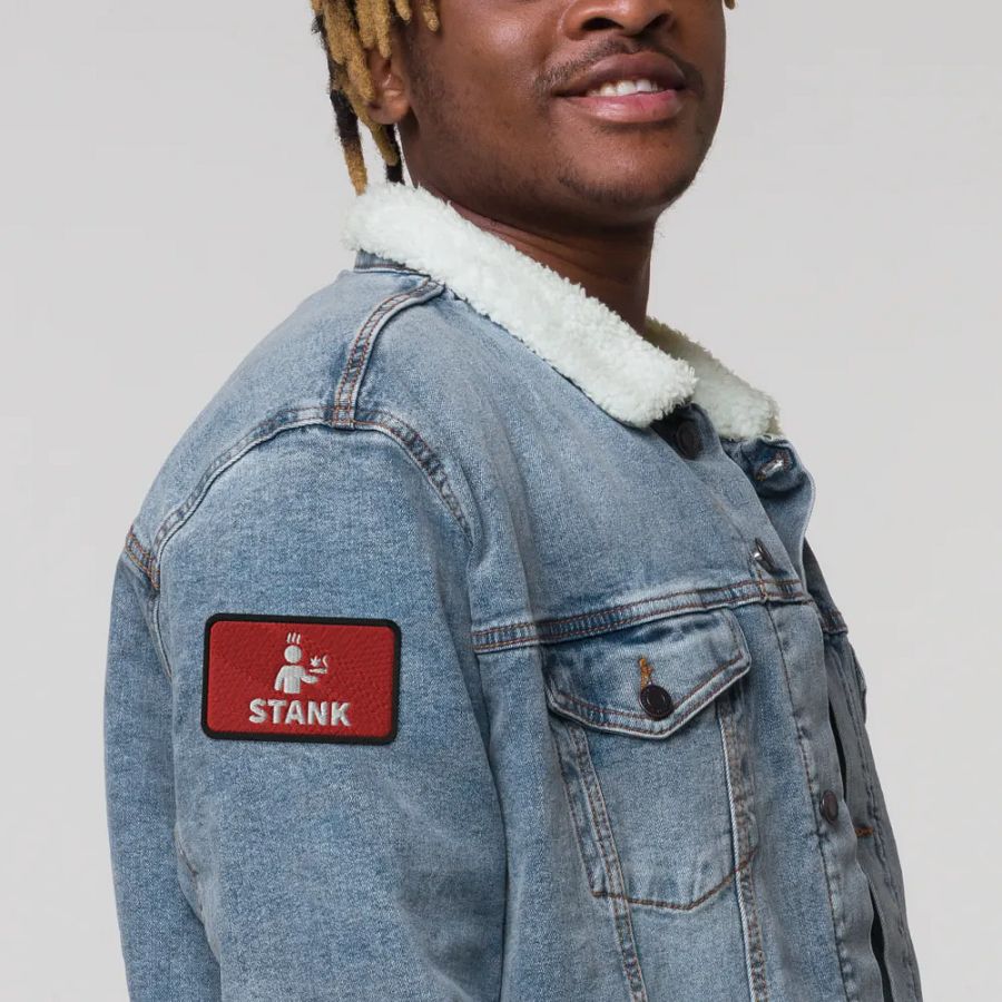 STANK FARM [RED LABEL] Warning Patch product image (5)