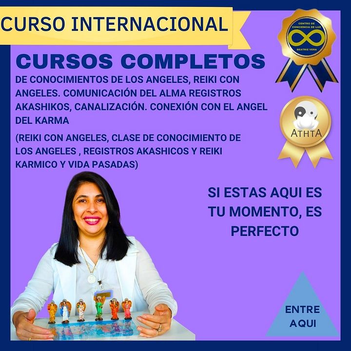 Cursos completos de ángeles, comunicación del alma, conexión ángeles del karma product image (1)