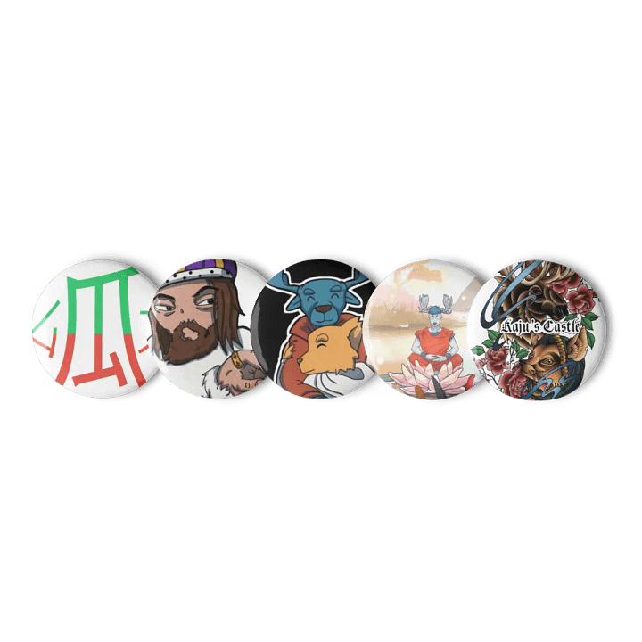 Kaju's castle pin set product image (3)