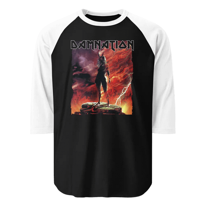 Damnation (Baseball Tee) product image (1)
