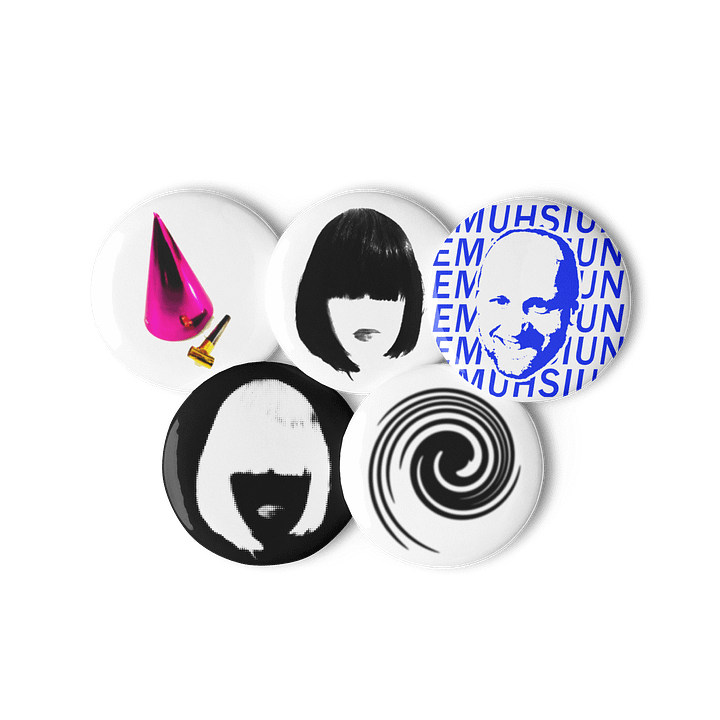 ALESSA GILLESPIE - Set of 5 pins product image (3)