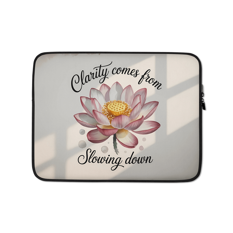 Slowing Down Human Design Projector Laptop Sleeve product image (3)
