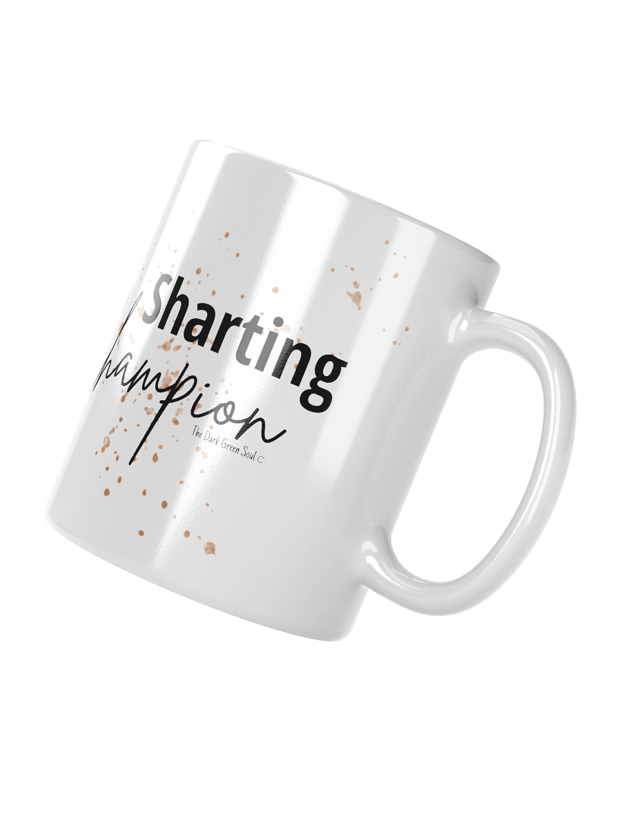 Sharting Champion Black - Mug product image (4)