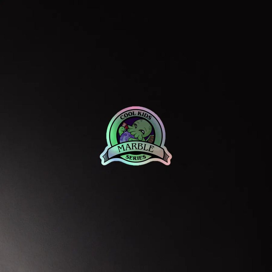 Cool Kids Marble Series Holographic Sticker product image (4)