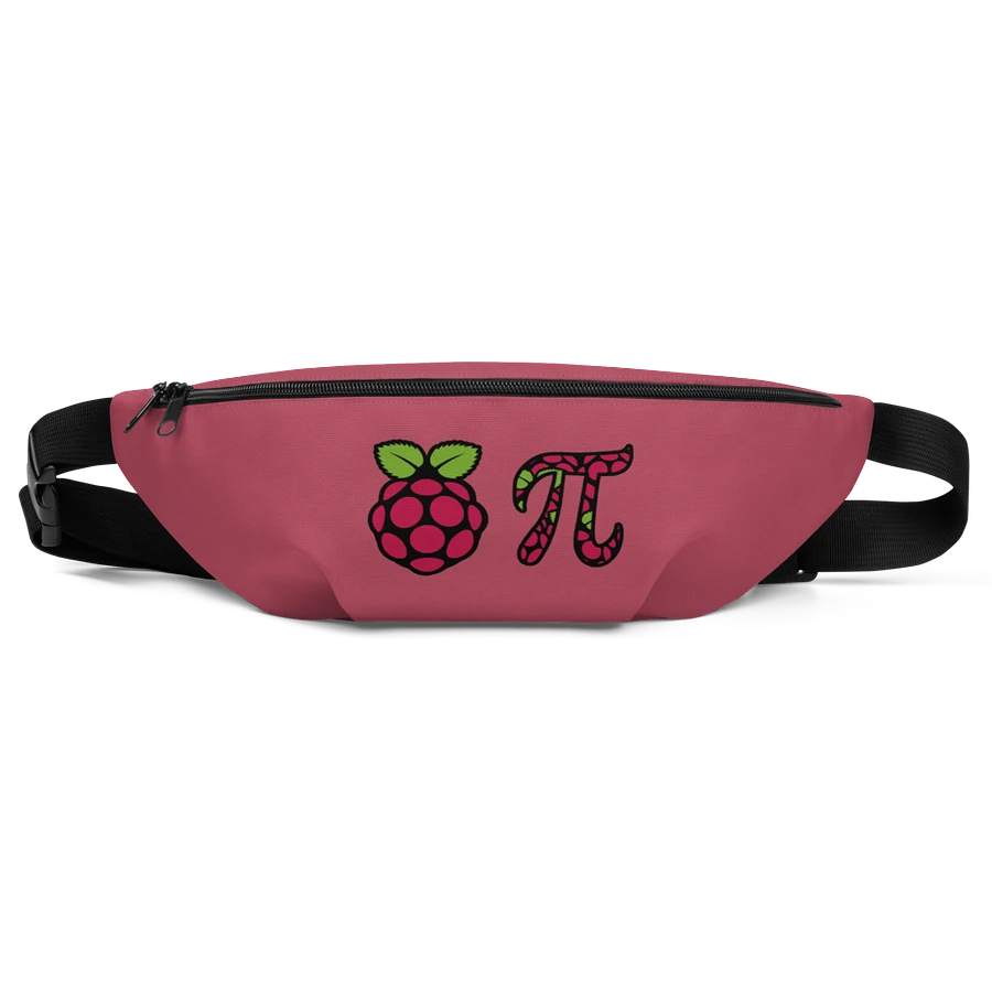 Fanny Pack with Raspberry Pi Logo and Pi Icon product image (4)