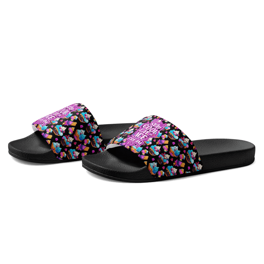 Ice Cream All Over Print Slip On Slides product image (3)