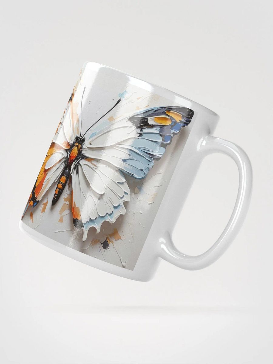 Radiant Butterfly White Glossy Mug product image (3)