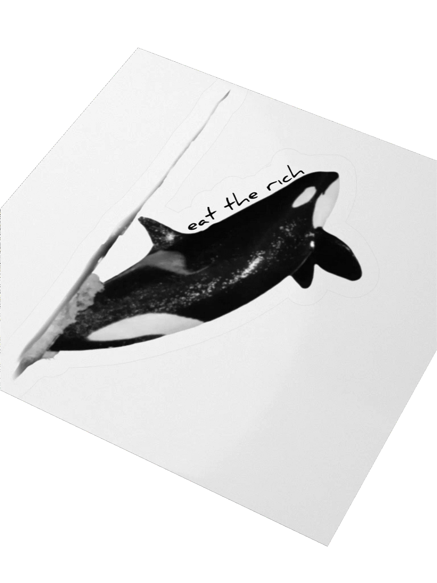 Eat the Rich Sticker product image (3)