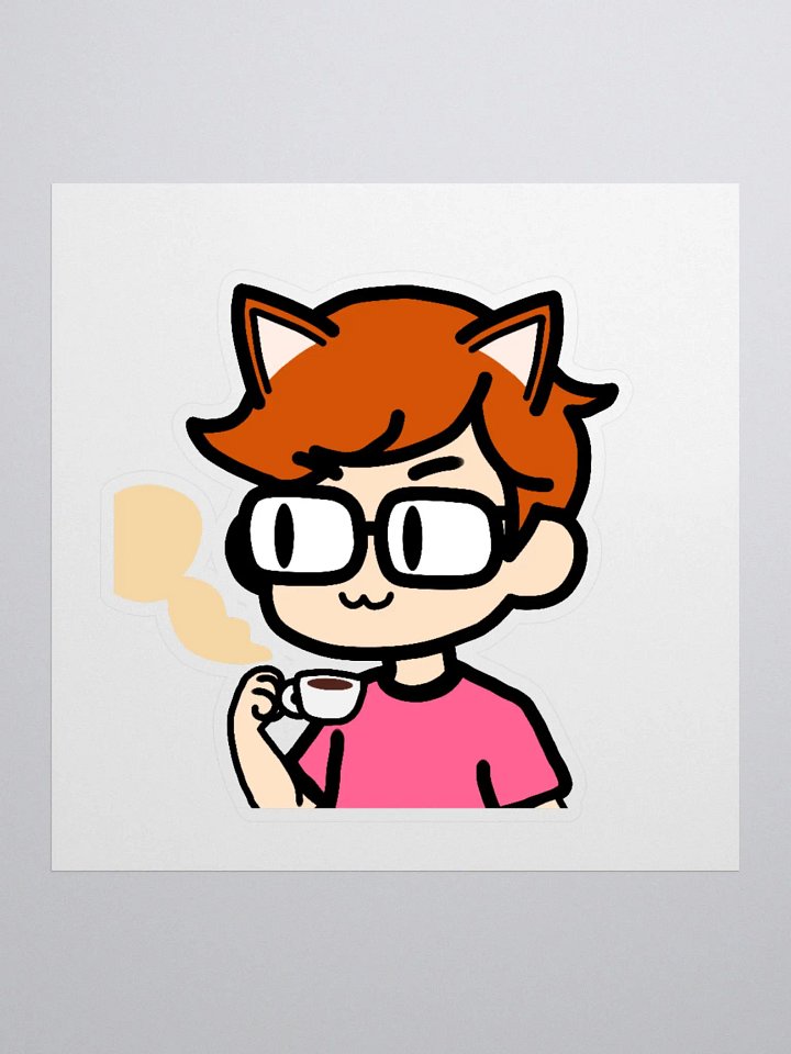 Neko Sip Sticker product image (3)