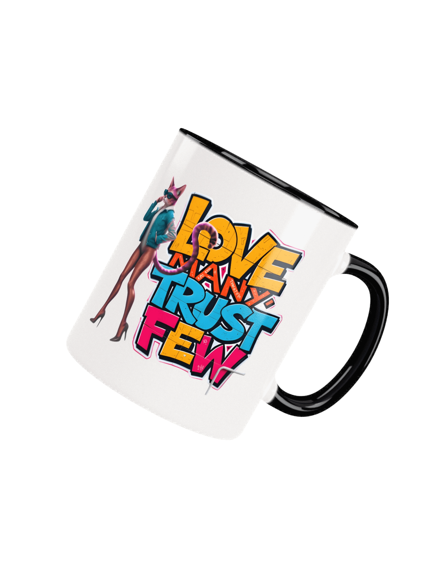 Love Many Trust Few Ceramic Mug product image (52)