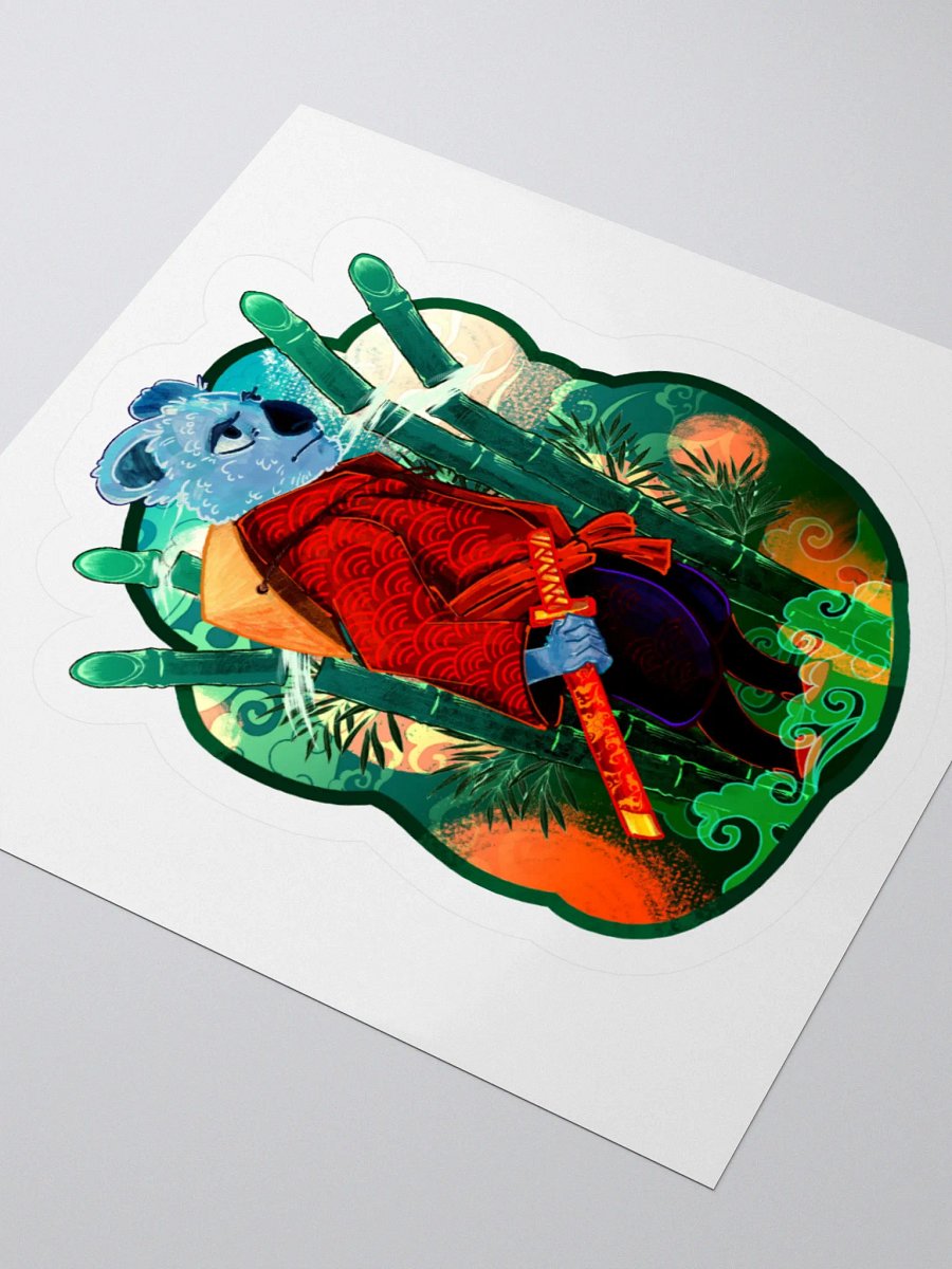 Koala Samurai Sticker product image (7)