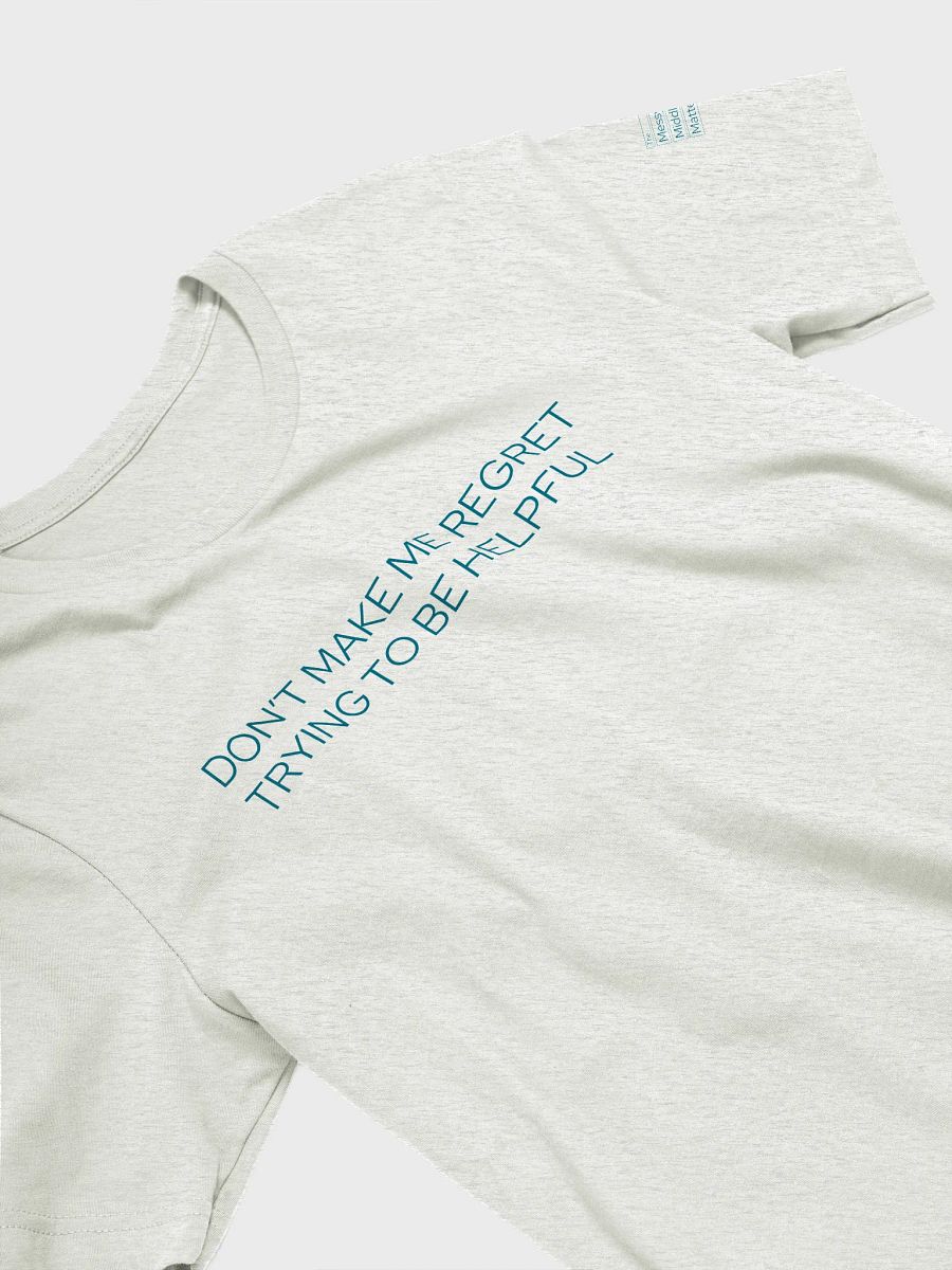 Don’t Make Me Regret - Slim-fit Tee product image (3)