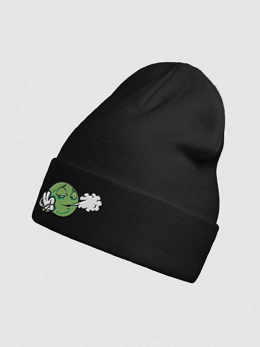 Chill Out Green Face Knit Beanie product image (2)