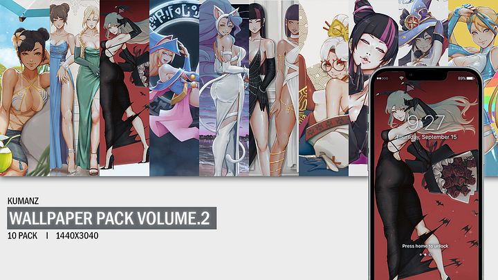 [Free] Kumanz Illustration Wallpaper Pack Volume 2 product image (2)