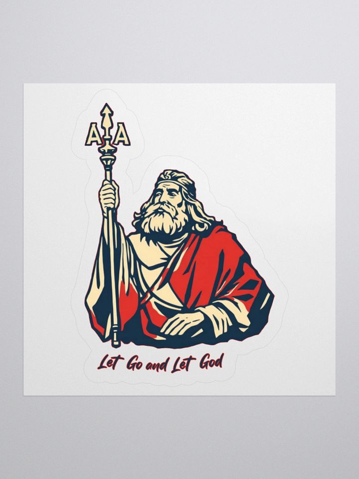 Slogan #5 Let Go and Let God Sticker product image (1)