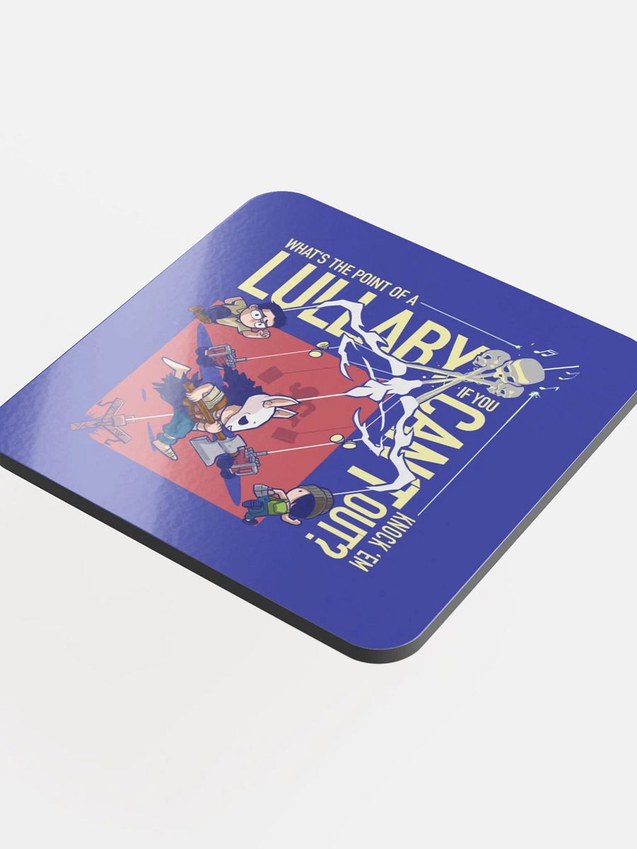What's the point of a lullaby? - Glossed Cork Coaster product image (4)