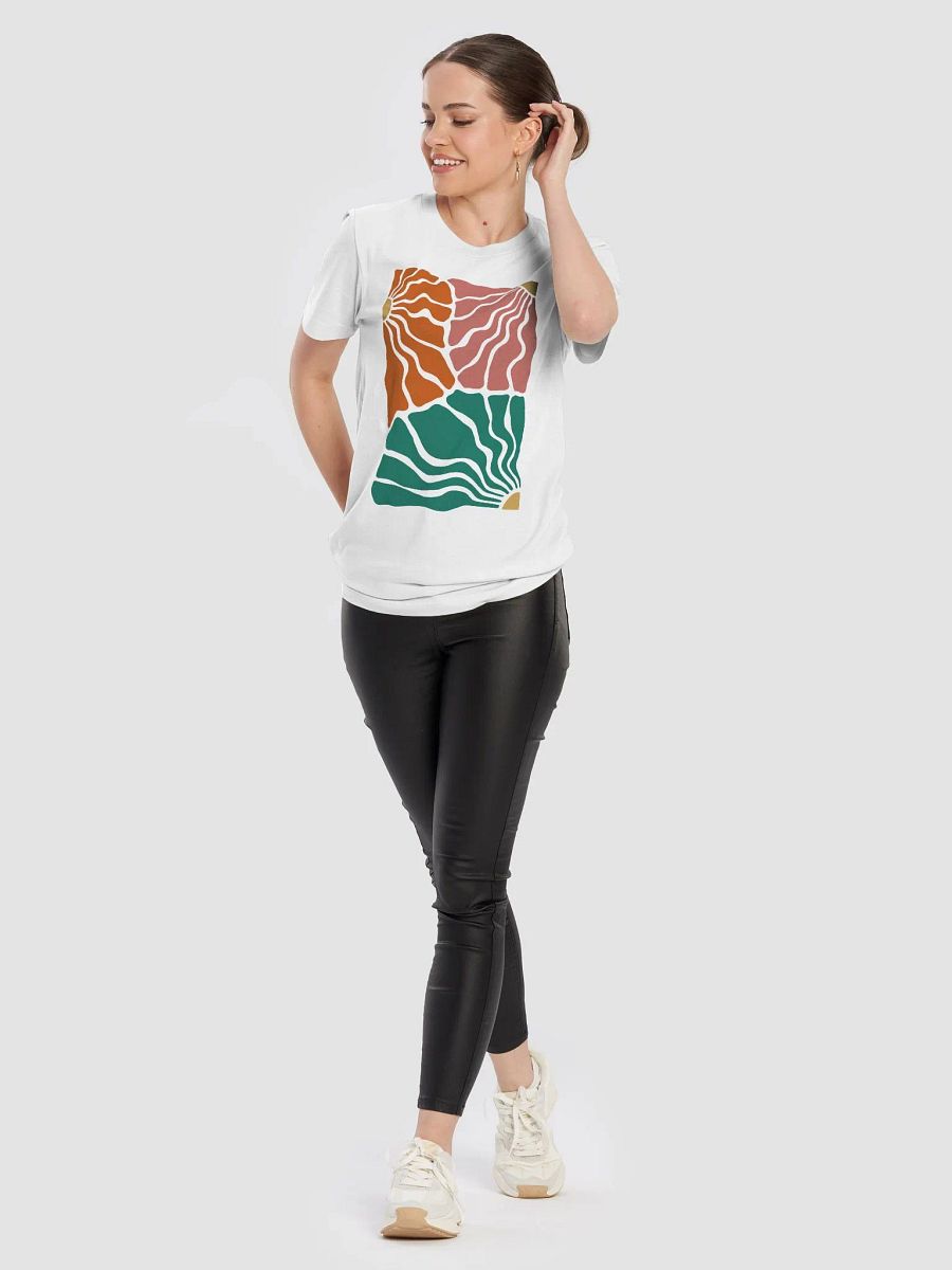 Waves of Sunlight Flowers T-Shirt product image (10)