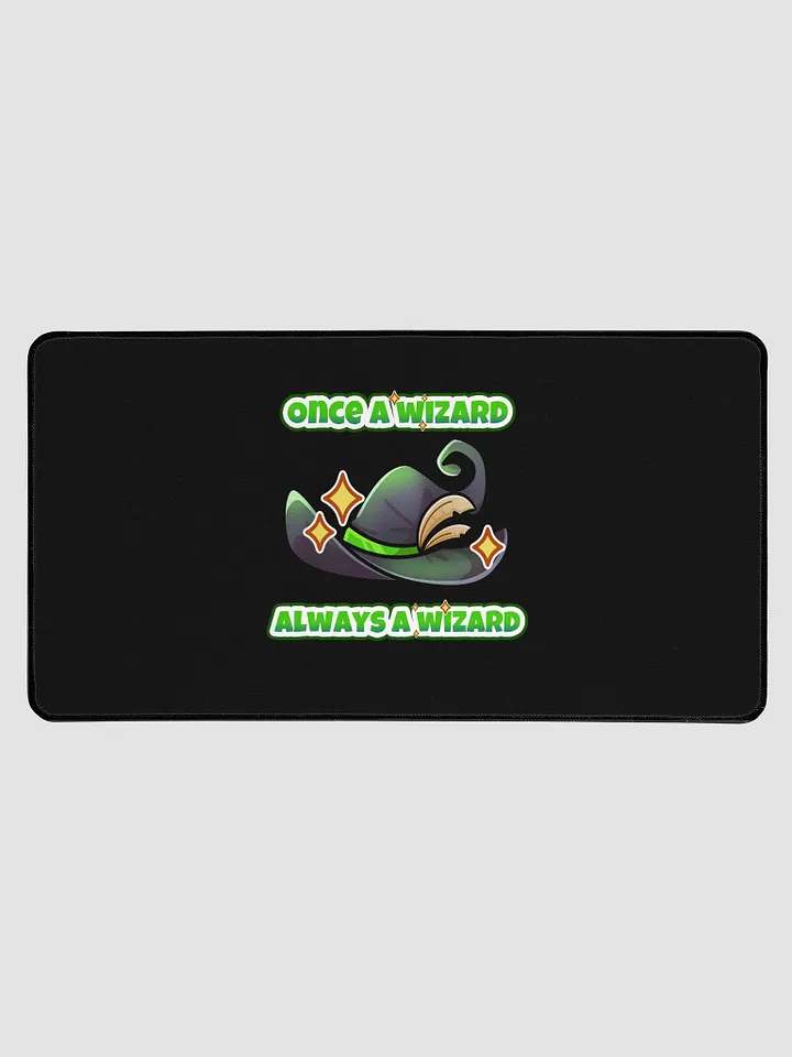 Once a Wizard, Always a Wizard Desk Mat product image (1)