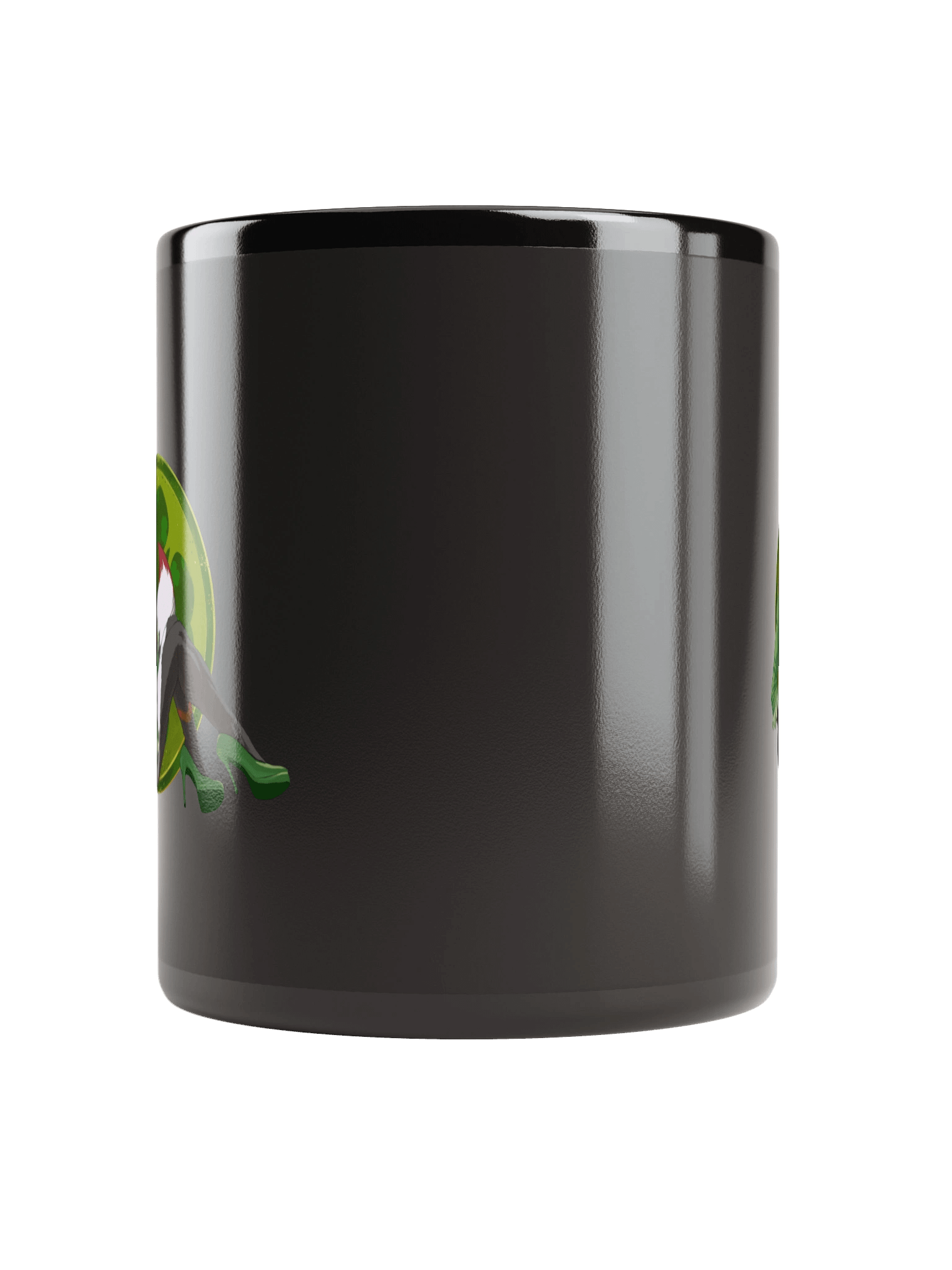 Raine Irish Pinup Chrome Mug (Black) product image (10)