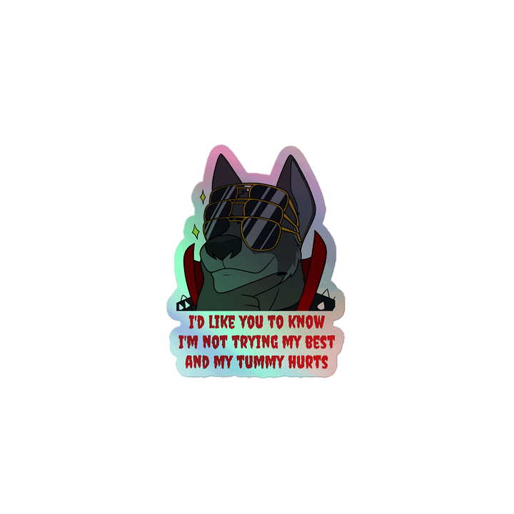 TUMMY CHAD STICKER product image (1)