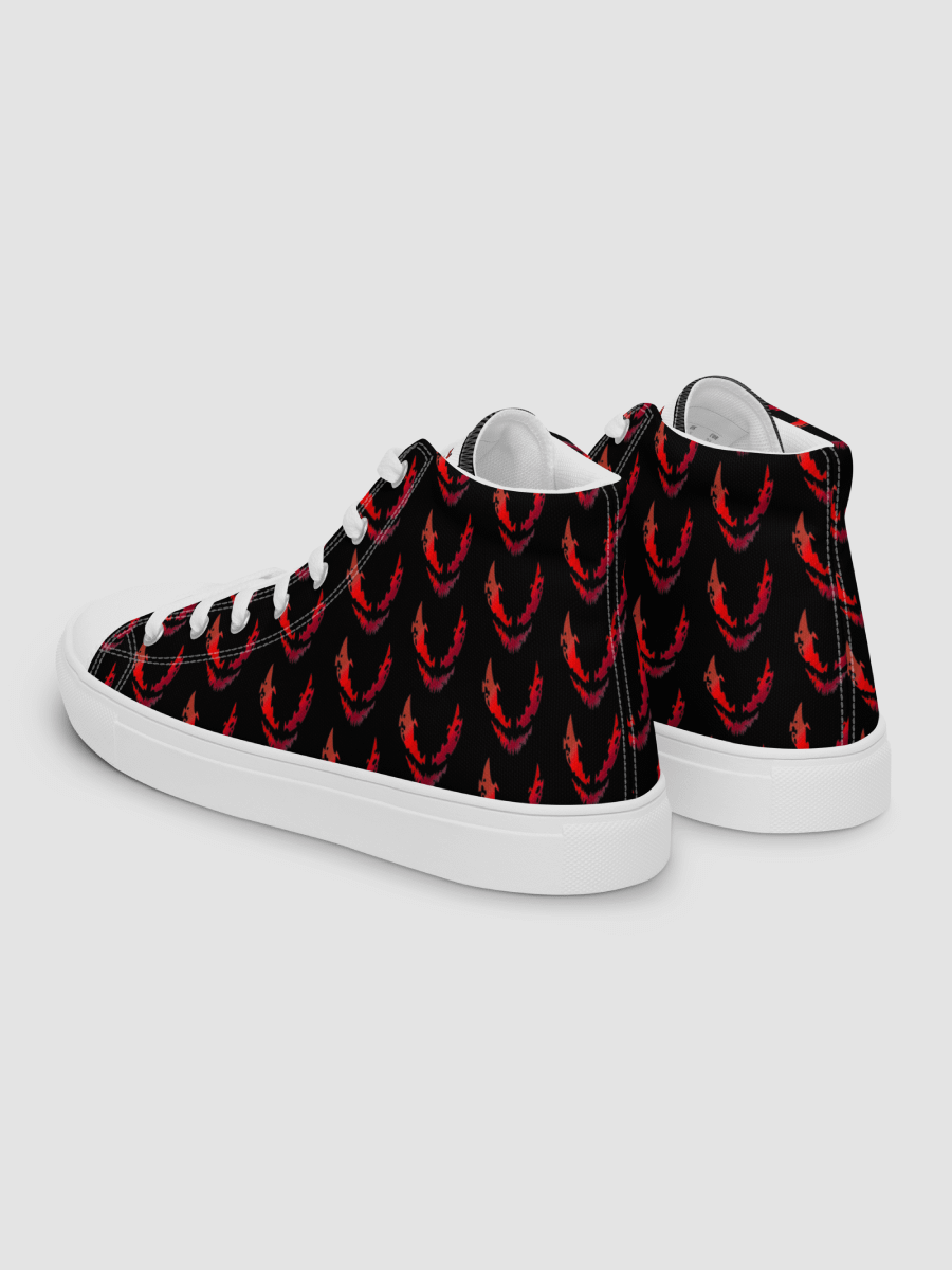 [projectcarnagex] Women's High Top Canvas Shoes Allcolor 2003 ( Black ) product image (1)