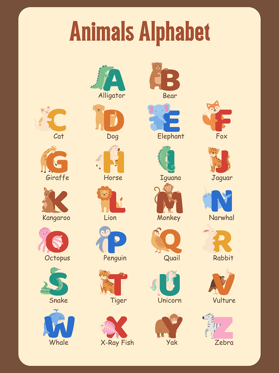 Animals Alphabet product image (1)