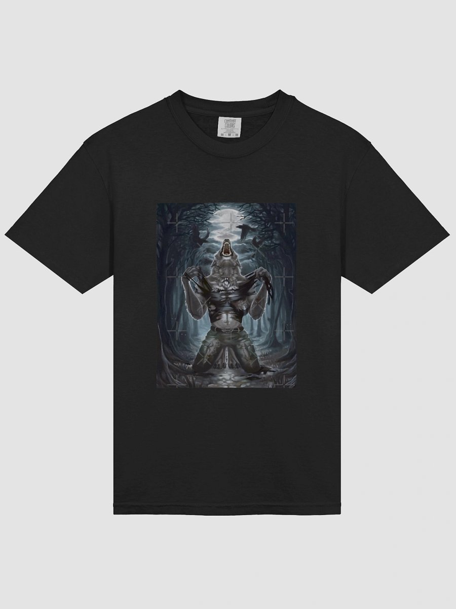 wolf tearing shirt product image (3)
