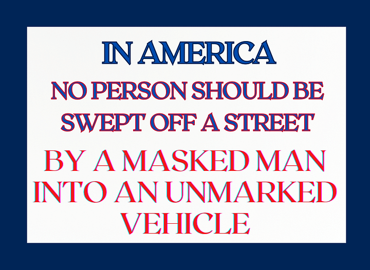 No Kings Day Is Every Day - No Masked Men No Unmarked Vans in America product image (2)
