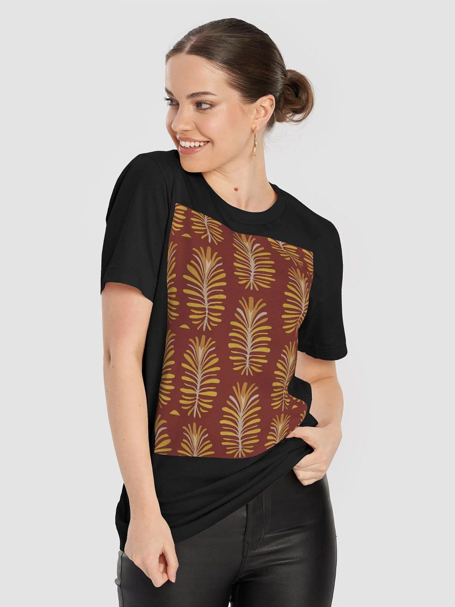 Graphic Grove Unisex T-Shirt with Nature-Inspired Leaf Pattern product image (9)