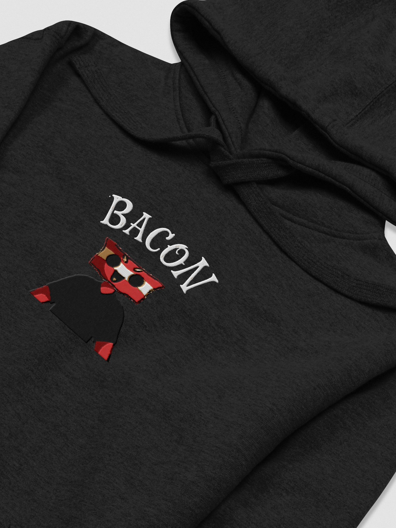 Black Bacon Unisex Hoodie product image (3)