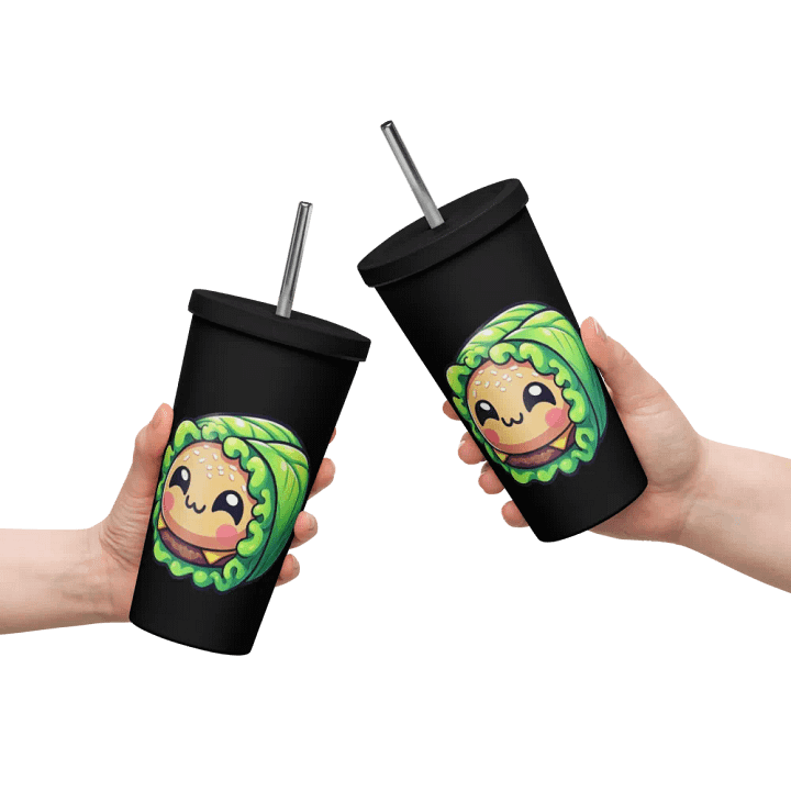 Whimsical Burger Buddy Insulated Tumbler product image (2)