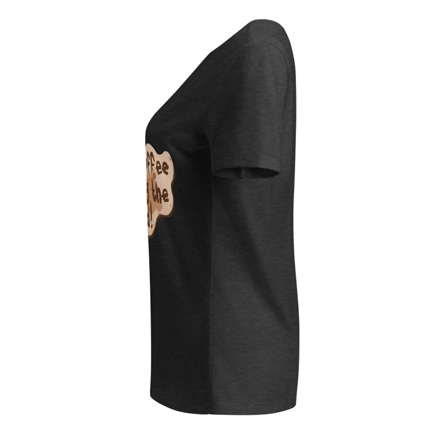 Weird Coffee Lover's V-Neck Tee product image (13)