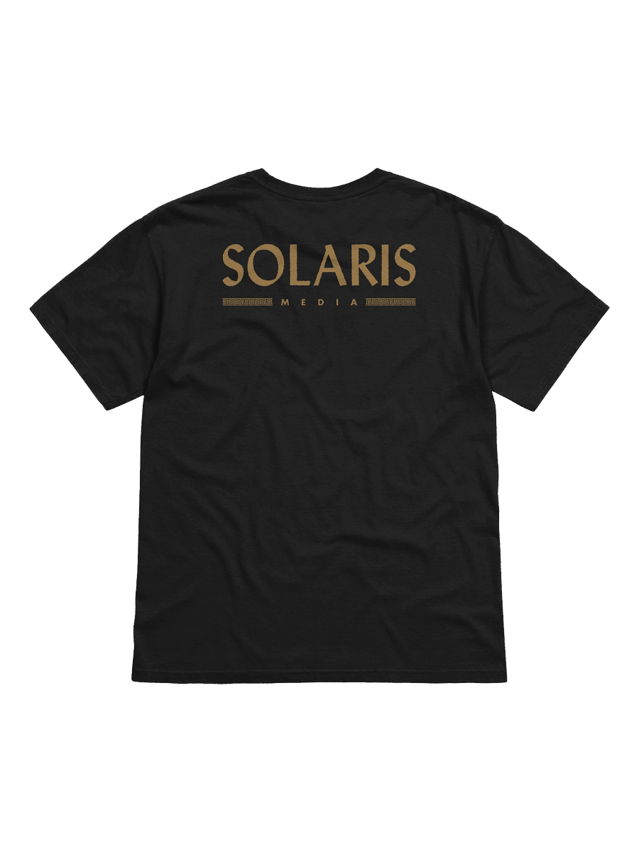 Solaris Logo + Back Print Tee (Dark Variant) product image (2)