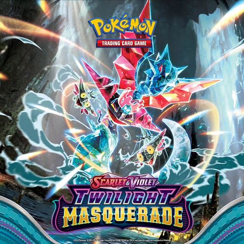 Scarlet and Violet Twilight Masquerade releasing May 24th

Eevee looks amazing!  Who's excited for the artwork on this set? 
...