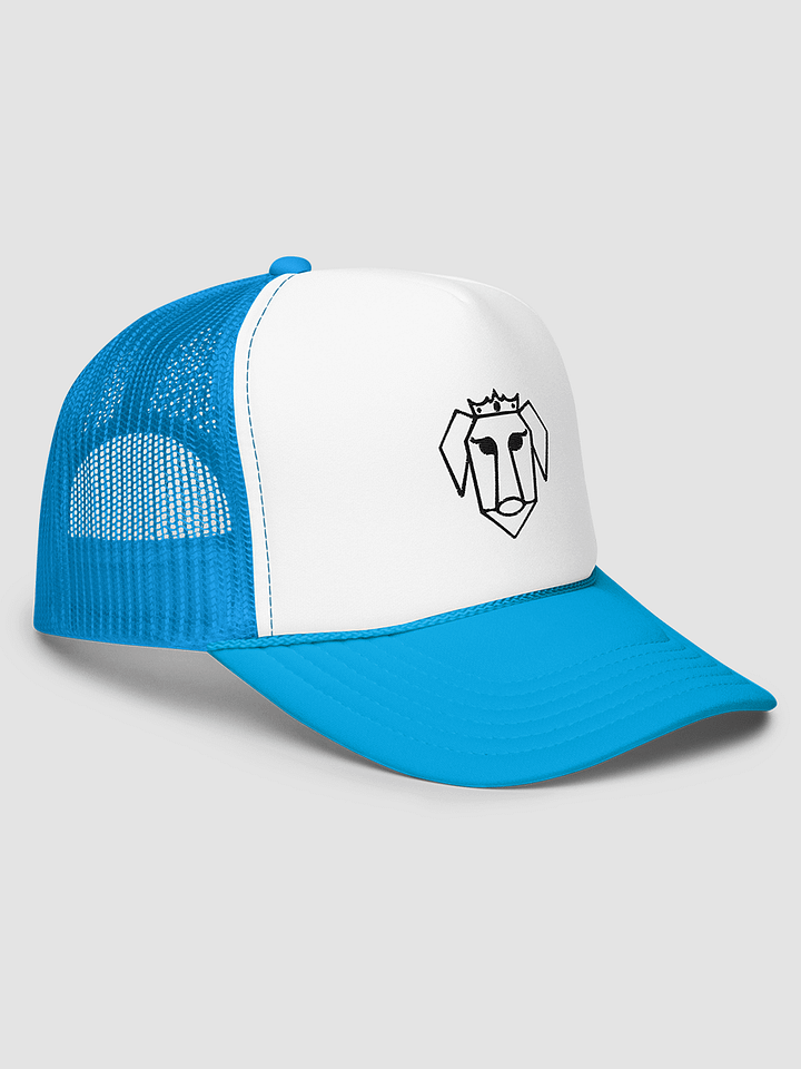 Liz XP Black Xena Logo Otto Foam Trucker Hat product image (7)
